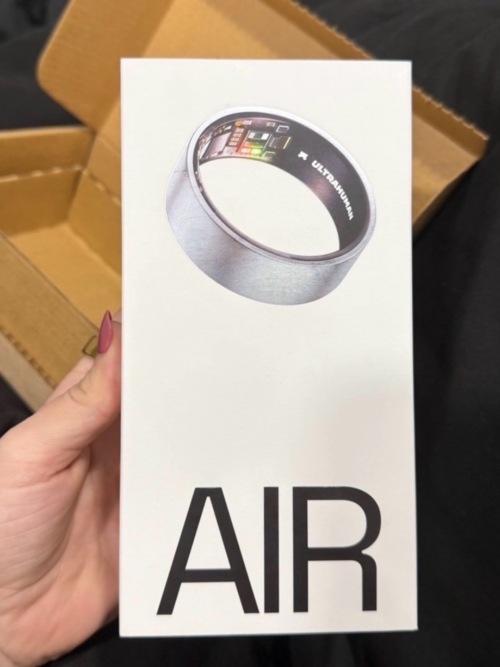 AIR Smart Ring in Silver